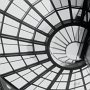 black and white photograph of the San Francisco Main Library building by A.E. Graves
